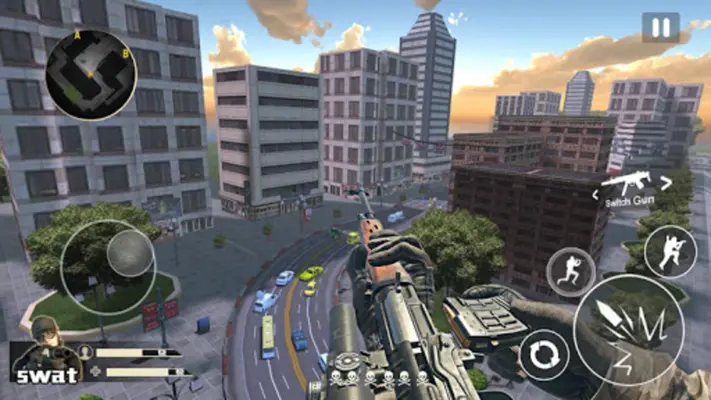 Traffic Sniper Shooter android App screenshot 3