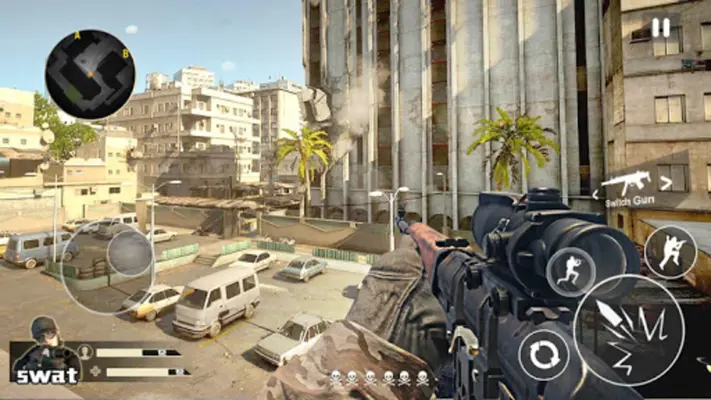 Traffic Sniper Shooter android App screenshot 5